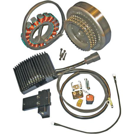 Cycle Electric - Cycle Electric 60 Series 38 AMP 3-Phase Alternator Kit - CE-67T