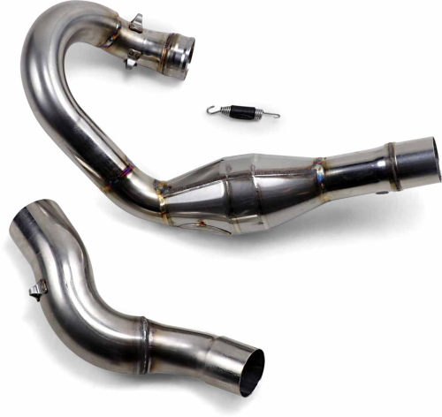 FMF Racing - FMF Racing MegaBomb Header with Midpipe - Stainless Steel - 045640