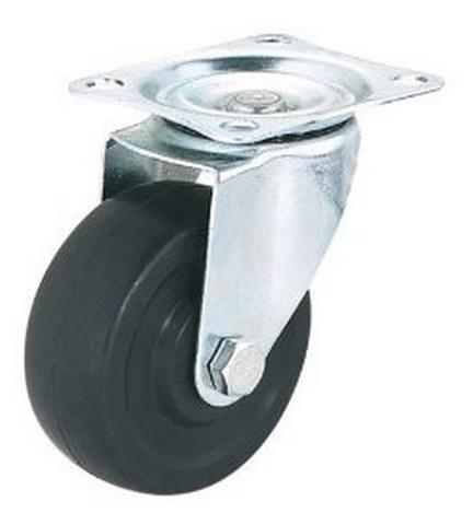SPI - SPI Hard Rubber Replacement Castor for 3 Piece Steel Dolly Set - SC-12165C