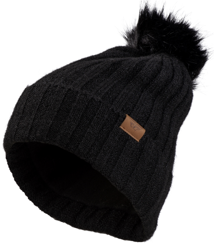 Fly Racing - Fly Racing Snow Womens Pom Beanie - 22-3252 BLACK - Black - OSFM