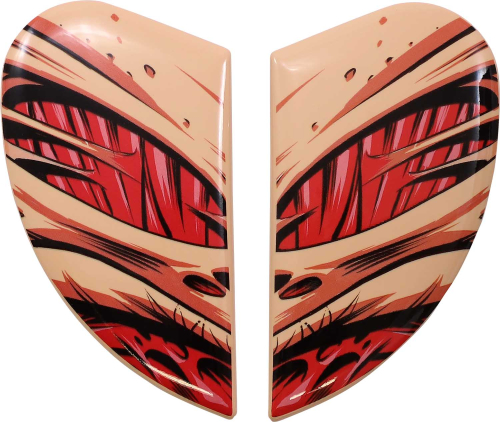 Icon - Icon Sideplates for Airframe Pro Helmets - Facelift Peach - 0133-1362