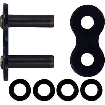 RK - RK Rivet Connecting Link for 525 XW-Ring Chain - Black Scale - BL525ZXW-RL