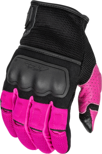 Fly Racing - Fly Racing Coolpro Force Womens Gloves - 476-6302M - Black/Pink - Medium