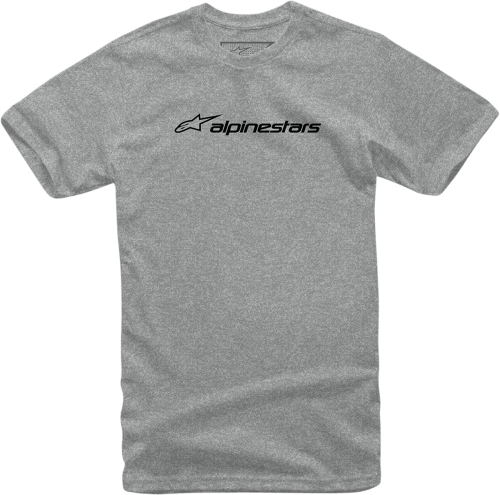 Alpinestars - Alpinestars Linear T-Shirt - 12117202411262X - Gray Heather/Black - 2XL