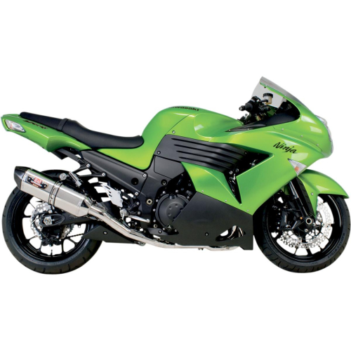 Yoshimura - Yoshimura R-77 Race Series Full System (4:2:1) - Stainless Steel Muffler - Carbon Fiber End Cap - 1426005