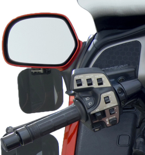National Cycle - National Cycle Wing Deflector - Mirror Mount - 2-Piece Set - Dark Tint - N5108