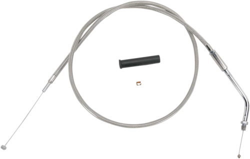 Drag Specialties - Drag Specialties Alternative Length Braided Throttle Cable - 36in. - 5330406B