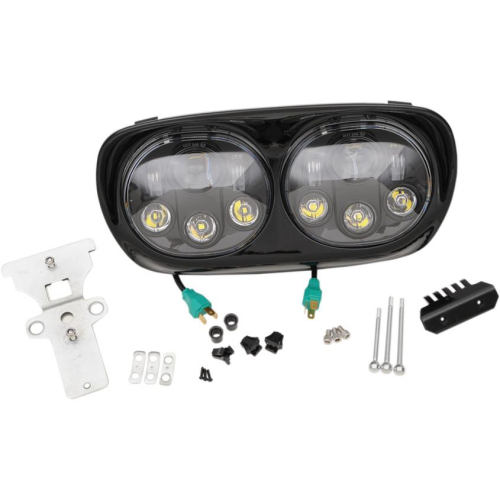 Headwinds - Headwinds 5 3/4in. Headlight Assembly - Black - 8-9552-02BA