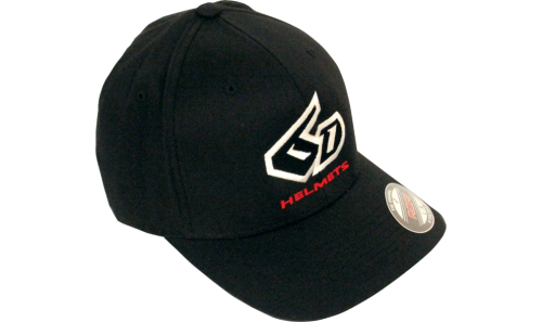 6D - 6D Logo Flexfit Hat - 52-3008 - Black - LG-XL