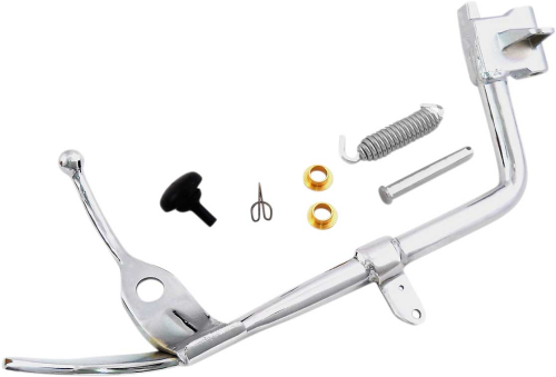 Drag Specialties - Drag Specialties Complete Kickstand Kit - Chrome - 0510-0376
