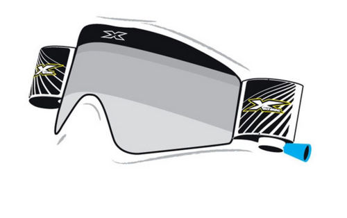 EKS Brand - EKS Brand Full Zip Off System for Gox Goggles - 067-40705
