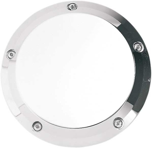 Joker Machine - Joker Machine Billet Derby Cover - Smooth Chrome - 06-99S