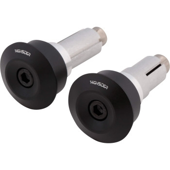 Highsider - Highsider Handlebar End Weights - Black - 161-019
