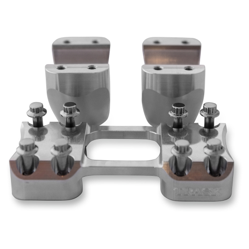 Trask Performance - Trask Performance Assault Risers for 1in. Handlebars - 2in. - Raw Finish - TM-8602-2R