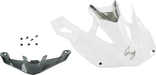 Scorpion - Scorpion Peak Visor for VX-35 Helmets - Gloss White - 35-00-01