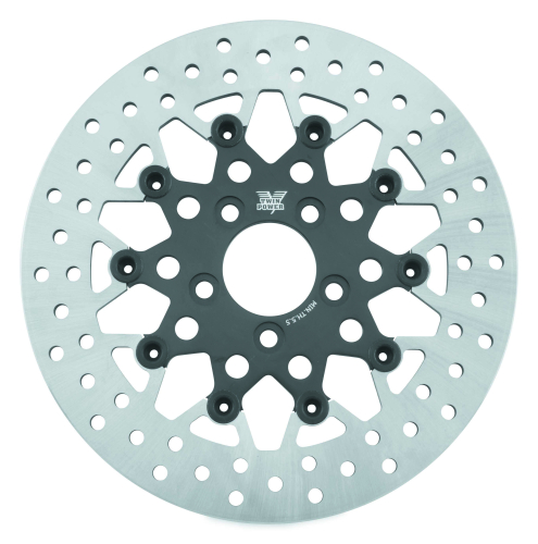 Twin Power - Twin Power Floating Mesh Rotor - Black - 666826