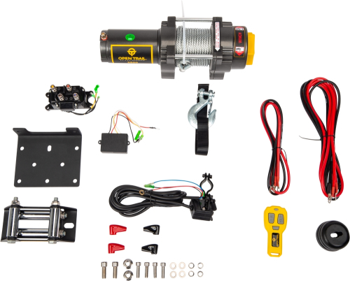 Open Trail - Open Trail 3500LB Steel Cable Winch - 460-0129