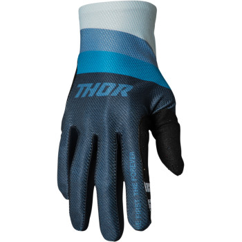 Thor - Thor Assist React Gloves - 3360-0073 - Midnight/Teal - 2XL