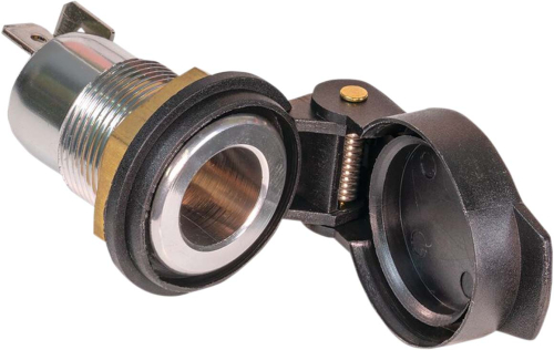 Tecmate - Tecmate Weatherproof Panel-Mount Din Socket Flipcap - O-18S