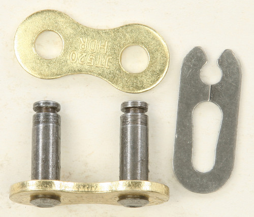 JT Sprockets - JT Sprockets 520 HDR Chain - Clip M/L Gold - JTC520HDRGBSL