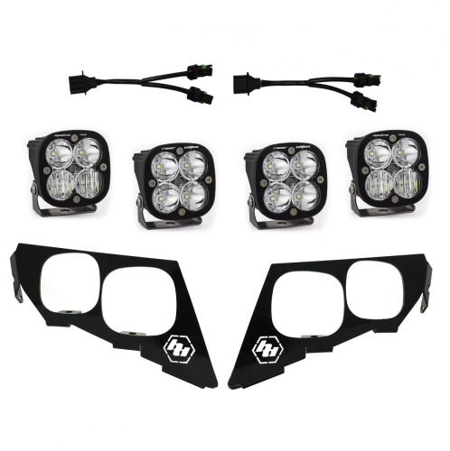 Baja Designs - Baja Designs Squadron Universal LED Headlight Kit - 447096