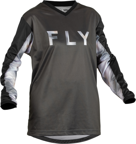 Fly Racing - Fly Racing F-16 Womens Jersey - 376-8202X - Black/Gray - 2XL
