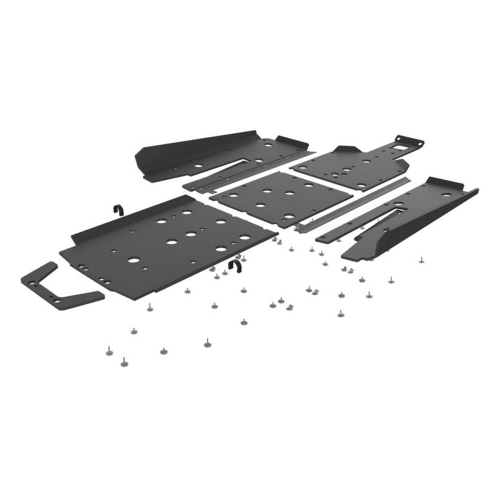 Seizmik - Seizmik Skid Plate with Rock Sliders - 76-10165KIT