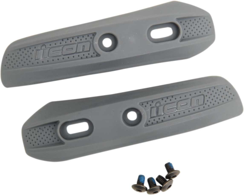 Icon - Icon Toe Scuffs for Icon Overlord Boots - Gray - 3430-0500