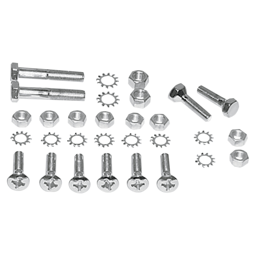 Colony - Colony Rear Fender Support Mounting Kit - Chrome - 8879-30