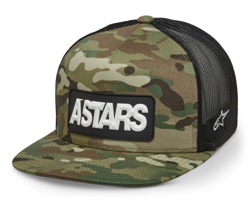 Alpinestars - Alpinestars Cache Trucker Hat - 1214-81128-6010-OS - Green/Black - OSFM