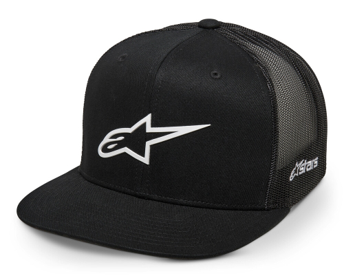 Alpinestars - Alpinestars 3D Ageless Trucker Hat - 1214-81723-1020-OS - Black/White - OSFM