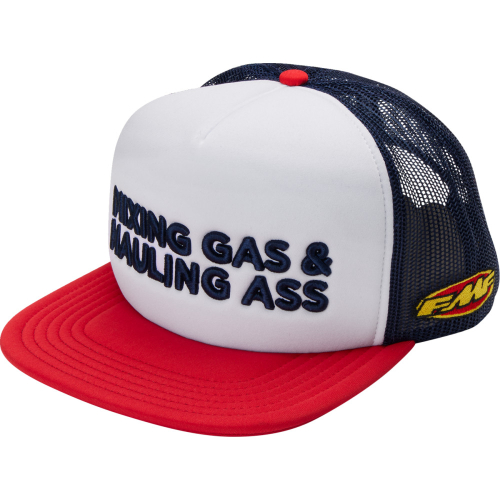 FMF Racing - FMF Racing Gass Hat - FA7196903RWB - Red/ White/ Blue - OSFM