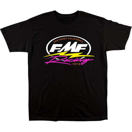 FMF Racing - FMF Racing Zip T-Shirt - SU24118907BLK2X - Black - 2XL