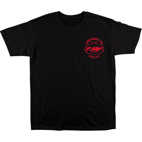 FMF Racing - FMF Racing Crossed Up T-Shirt - SP24118901BLK2X - Black - 2XL