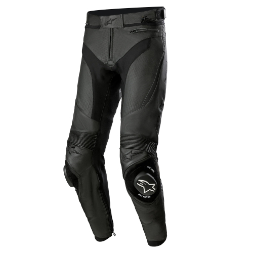 Alpinestars - Alpinestars Missile Airflow Leather V3 Pants - 3121522-1100-58 - Black - 58