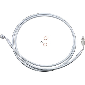 Magnum - Magnum Sterling Chromite Hydraulic Clutch Line - 70in. - 35deg. Banjo Angle - 31270CVO