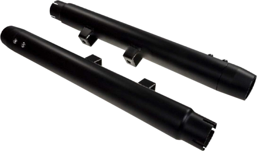 HardDrive - HardDrive Sportster Muffler - Black with Black End Cap - 062019