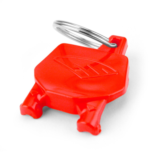 Cycra - Cycra Number Plate Key Chain - Red - 1CYC-0002-32