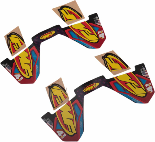 FMF Racing - FMF Racing CRF Dual Can Wrap Logo Decal Replacements - 014838