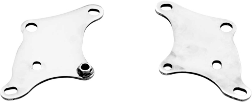 Paughco - Paughco Front Lower Chrome XL Motor Mounts - 741SP