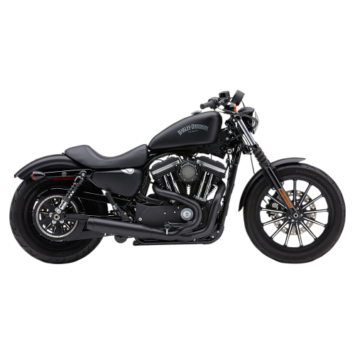 Cobra - Cobra El Diablo 3.5in. 2-Into-1 Exhaust System - Black - 6492B