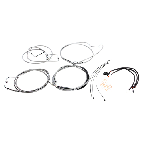 Magnum - Magnum Stainless Steel XR Handlebar Installation Kit for 15-17in. Ape - 589842
