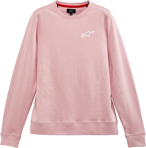 Alpinestars - Alpinestars Ageless Chest Crew Womens Fleece - 1232-51820-3100-XS - Pink - X-Small