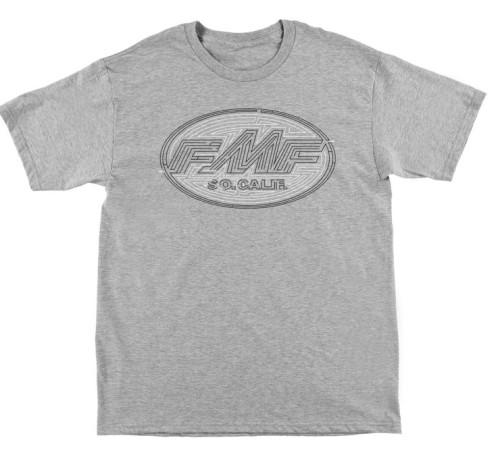 FMF Racing - FMF Racing Amazing Tee - FA21118912-HGR-2XL - Heather Gray - 2XL