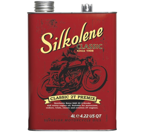 Silkolene - Silkolene Classic 2T Premix Oil - 4L - 601232824