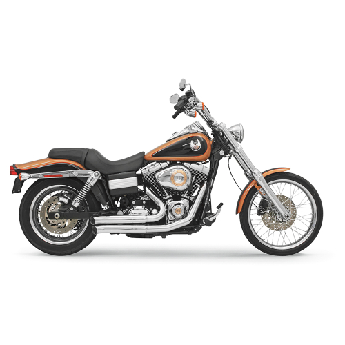 Bassani Manufacturing - Bassani Manufacturing FireSweep Exhaust System - Chrome - 13113D