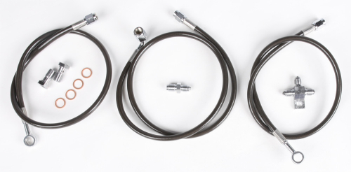 Streamline - Streamline 3-Line Brake Line Kit - Smoke - XC450-F-SM