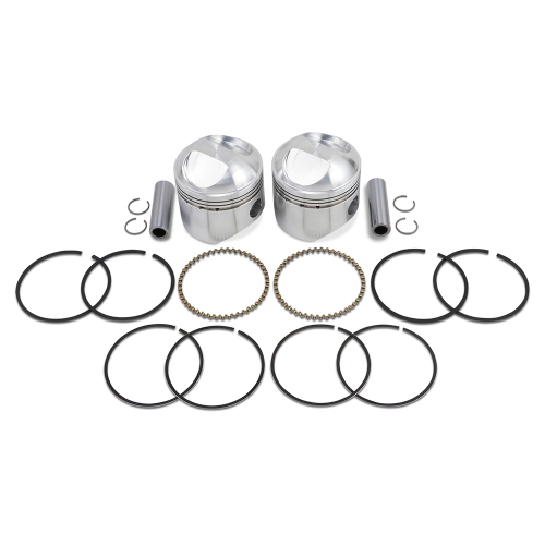 Wiseco - Wiseco K Piston Kit (74ci., Domed) - .010in. Oversize to 3.447in., 9:1 Compression - K1606