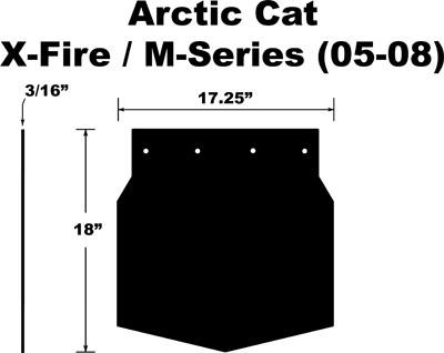 Proven Design Products - Proven Design Products Snow Flap - SF-058MSPB