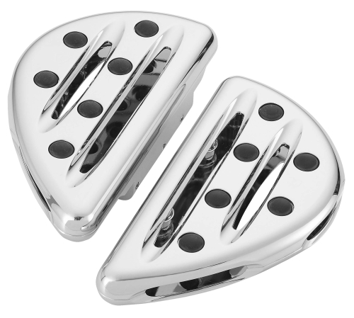Arlen Ness - Arlen Ness Passenger Floorboard - Deep Cut - Chrome - P-3007